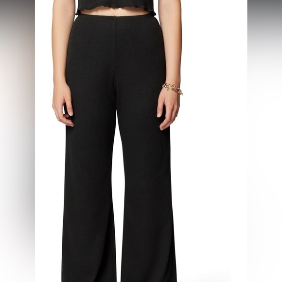 Florence by Mills Black Wide-Leg Pants - Picture 3 of 9